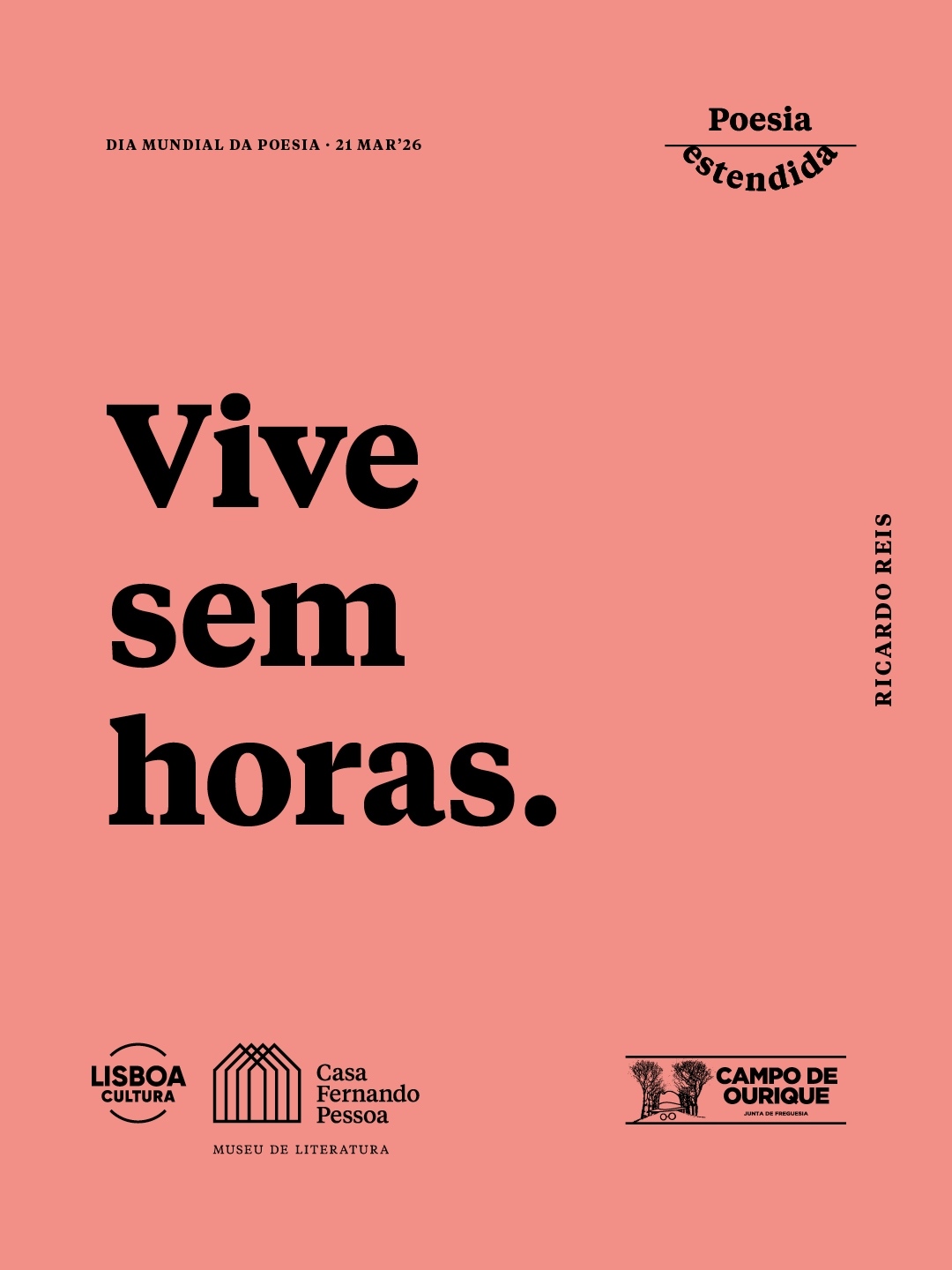 Vive sem horas.