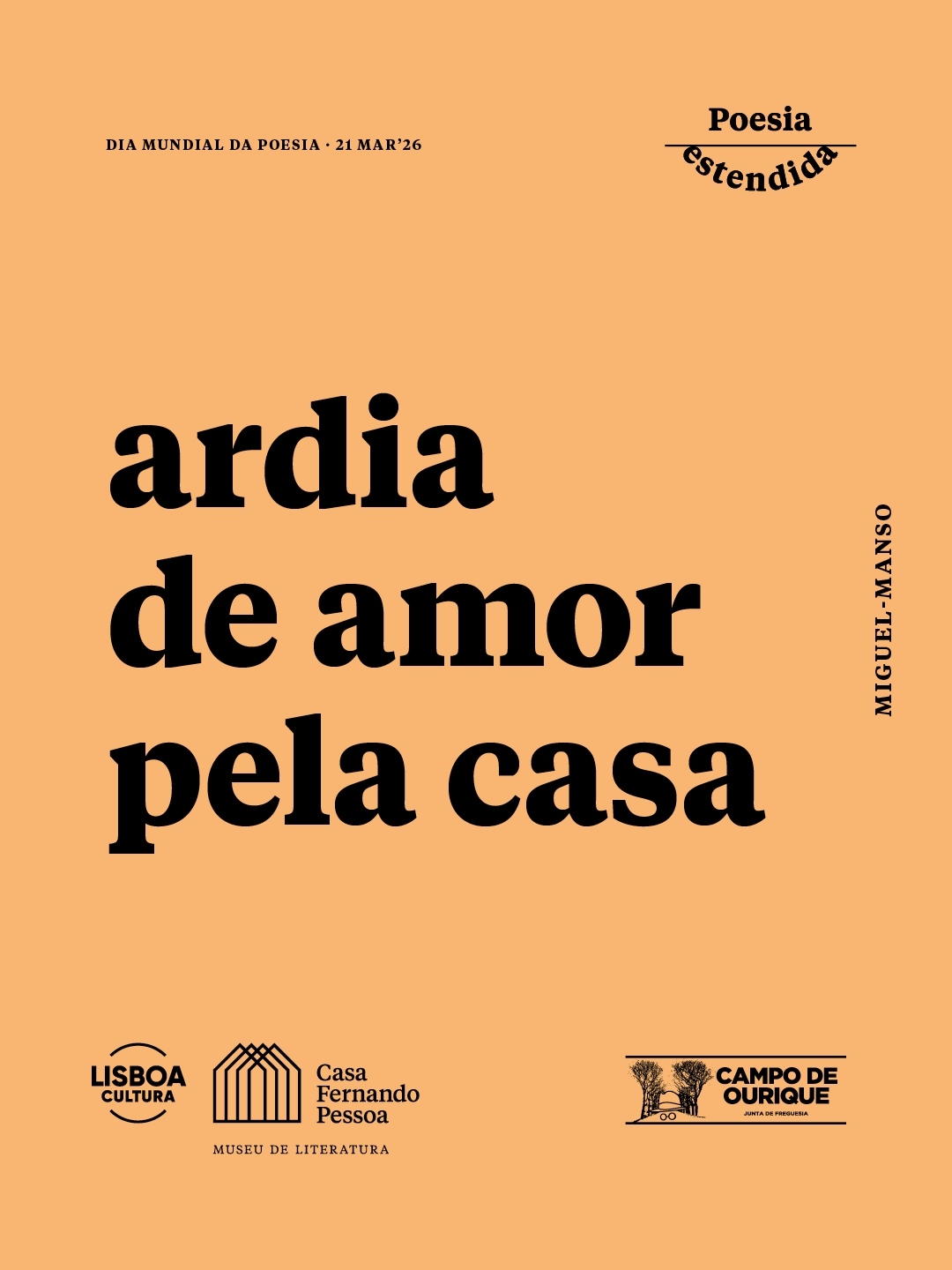ardia de amor pela casa